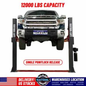 Katool 12,000 LB 2-Post Auto Lift