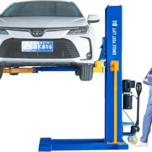Alternative view of XK M6200 Car Lifts Model 220V Manually Unlock Mobile 6200Lbs Capacity Single Post Lift 36 Months Parts Replacemen