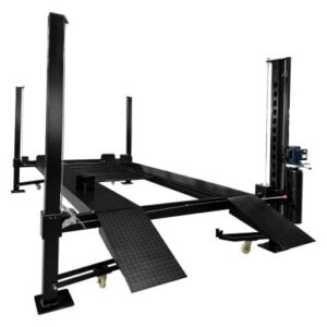 Alternative view of APlusLift 11,000LB 4-Post Portable Parking Storage Service Car Lift - HW-4P11S