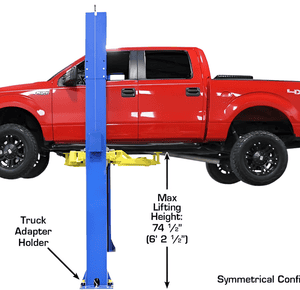 Alternative view of ATLAS Pro-9D Overhead 9,000 lbs. Capacity 2 Post Lift