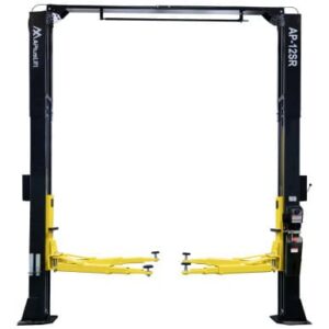 Alternative view of APlusLift 12,000LB 2-Post Overhead Single Release Direct Drive Car Lift with A 3-Year Warranty - AP-12SR