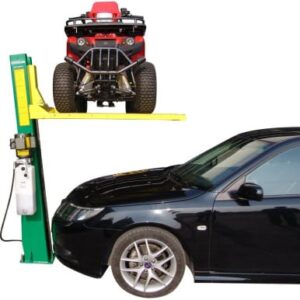 Alternative view of Tuxedo SC-2K 2,000 lb Single Column Lawnmower Storage Lift - 110V Duro Included