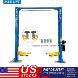 Alternative view of Katool ME-LM110S 11,000lbs 2-Post Vehicle Lift – Hydraulic Garage Hoist