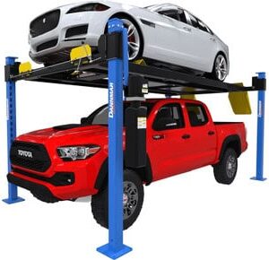 Dannmar D4-9 Package 9,000-lbs. Capacity ALI Certified Four-Post Lift Package