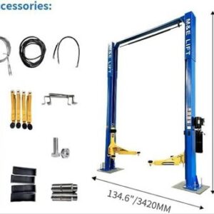 Alternative view of KATOOL 11000lbs 2 Post Car Lift Clearfloor Car Lift Auto Lift 2 Post Lift/Two Post Lift Car Lifts for Home Garage