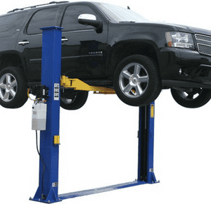 ATLAS 9KBP Baseplate 9,000 lbs. Capacity 2 Post Lift - (Blue/Yellow version)