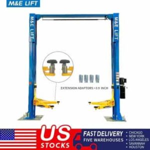 Alternative view of Motooltech ME 11,000 LB 2-Post Auto Lift